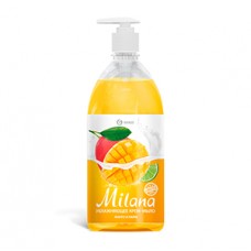 GraSS 125418 MILANA Жидкое крем-мыло манго илайм с дозатаром 1л