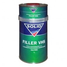 Грунт-наполнитель SOLID Filler VHS 4:1 серый 1л+отв.