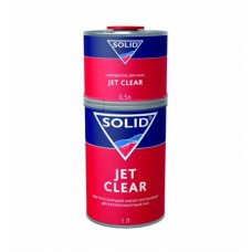 Двухкомпонентный лак SOLID Jet Clear 2+1 MS 1л+отв.