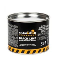 CHAMAELEON Шпаклевка легкая  со стекловолокном  Black  Line 0.515кг+отв.